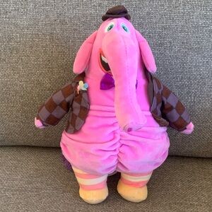 Disney Pixar Inside Out Bing Bong Plush 11” Pink Elephant Stuffed Animal Toy